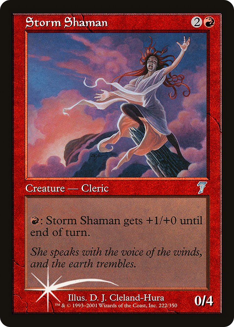 Storm Shaman [Seventh Edition]-1