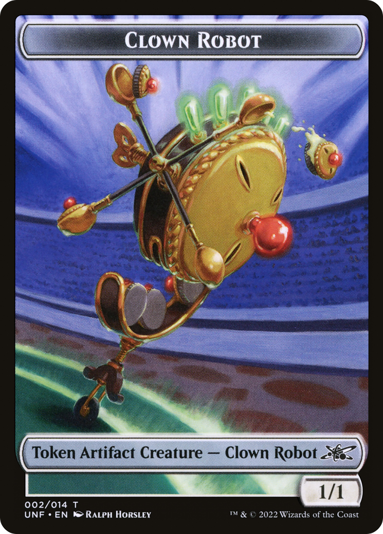 Clown Robot (002) Token [Unfinity Tokens]-1