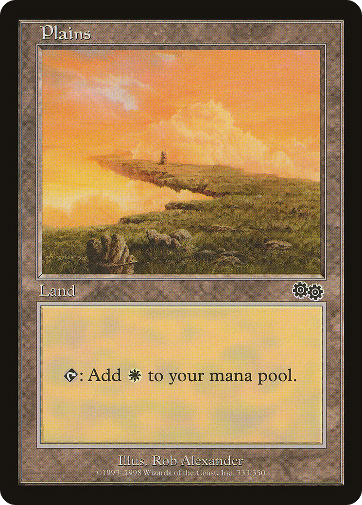 Plains (333) [Urza's Saga]-1
