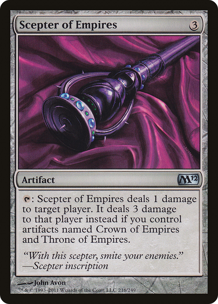 Scepter of Empires [Magic 2012]-1