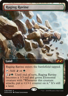 Raging Ravine (Topper) [Ultimate Masters Box Topper]-1