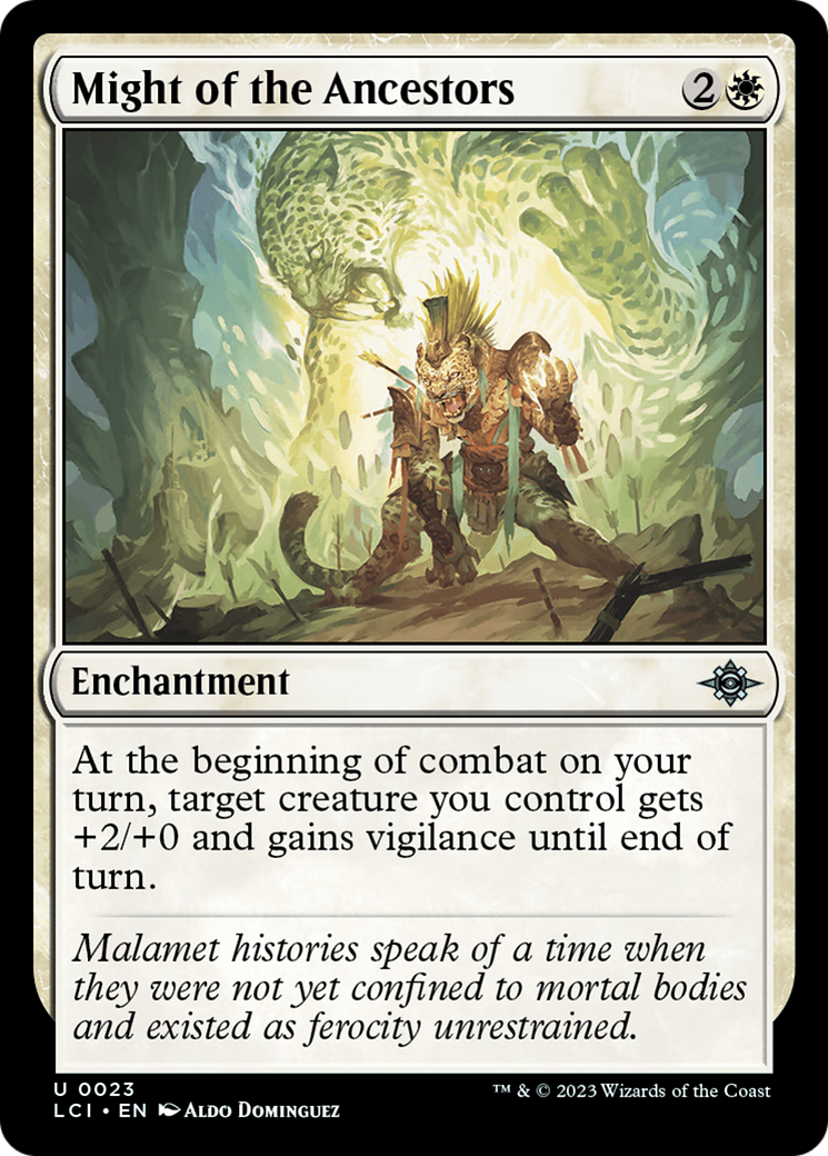 Might of the Ancestors [The Lost Caverns of Ixalan]-1