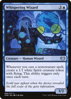 Whispering Wizard (VOW-088) - Innistrad: Crimson Vow-1