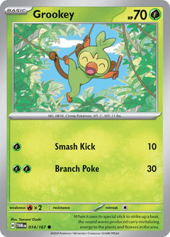 Grookey (014/167) [Scarlet & Violet: Twilight Masquerade]-1