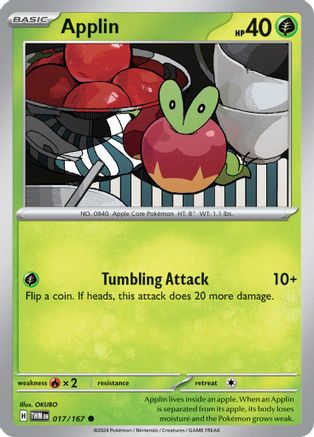 Applin (017/167) [Scarlet & Violet: Twilight Masquerade]-1
