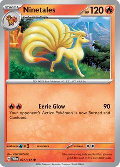 Ninetales (027/167) [Scarlet & Violet: Twilight Masquerade]-1