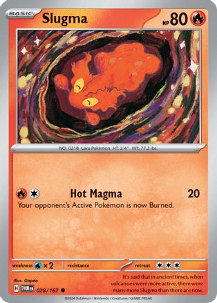 Slugma (028/167) [Scarlet & Violet: Twilight Masquerade]-1