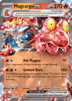 Magcargo ex (029/167) [Scarlet & Violet: Twilight Masquerade]-1