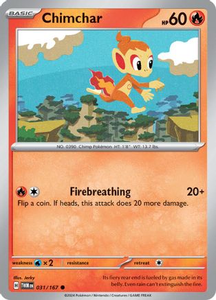 Chimchar (031/167) [Scarlet & Violet: Twilight Masquerade]-1