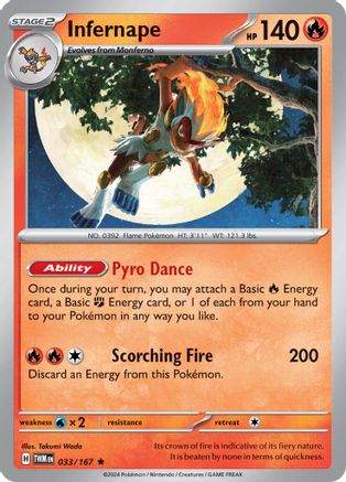 Infernape (033/167) [Scarlet & Violet: Twilight Masquerade]-1