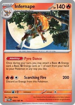 Infernape (033/167) [Scarlet & Violet: Twilight Masquerade]-1