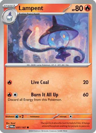 Lampent (037/167) [Scarlet & Violet: Twilight Masquerade]-1