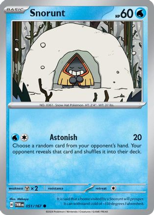 Snorunt (051/167) [Scarlet & Violet: Twilight Masquerade]-1