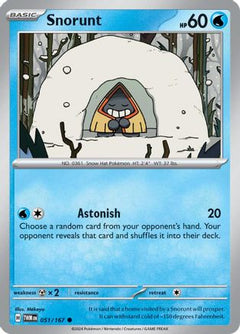 Snorunt (051/167) [Scarlet & Violet: Twilight Masquerade]-1