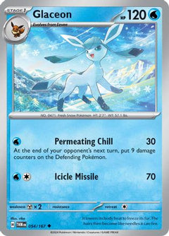 Glaceon (054/167) [Scarlet & Violet: Twilight Masquerade]-1
