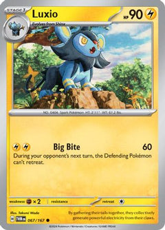 Luxio (067/167) [Scarlet & Violet: Twilight Masquerade]-1