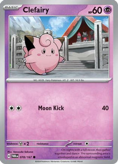 Clefairy (078/167) [Scarlet & Violet: Twilight Masquerade]-1