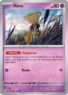 Abra (080/167) [Scarlet & Violet: Twilight Masquerade]-1