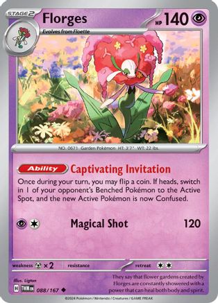 Florges (088/167) [Scarlet & Violet: Twilight Masquerade]-1