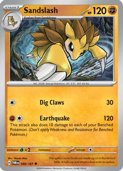 Sandslash (098/167) [Scarlet & Violet: Twilight Masquerade]-1