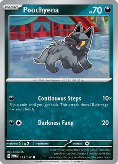 Poochyena (113/167) [Scarlet & Violet: Twilight Masquerade]-1