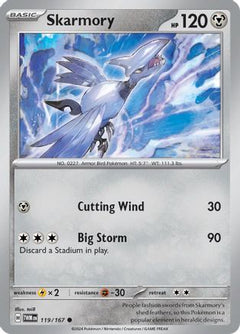 Skarmory (119/167) [Scarlet & Violet: Twilight Masquerade]-1