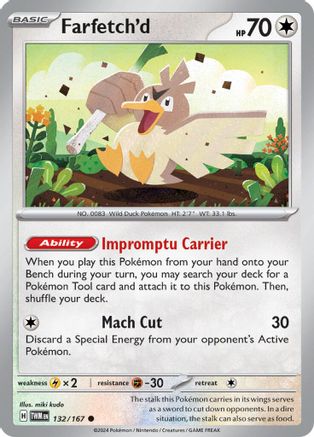 Farfetch'd (132/167) [Scarlet & Violet: Twilight Masquerade]-1