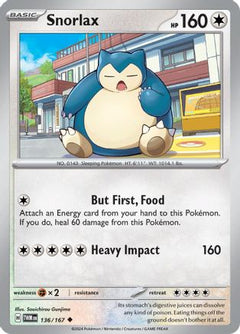 Snorlax (136/167) [Scarlet & Violet: Twilight Masquerade]-1