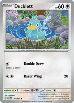 Ducklett (139/167) [Scarlet & Violet: Twilight Masquerade]-1