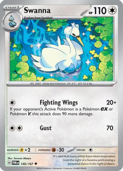 Swanna (140/167) [Scarlet & Violet: Twilight Masquerade]-1