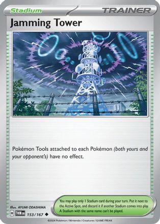 Jamming Tower (153/167) [Scarlet & Violet: Twilight Masquerade]-1