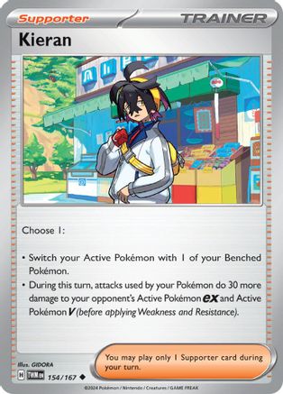 Kieran (154/167) [Scarlet & Violet: Twilight Masquerade]-1