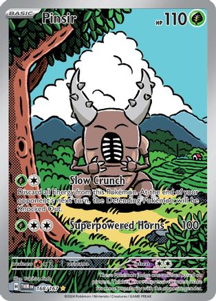 Pinsir (168/167) [Scarlet & Violet: Twilight Masquerade]-1