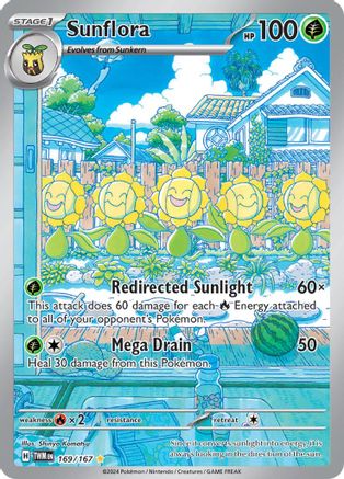 Sunflora (169/167) [Scarlet & Violet: Twilight Masquerade]-1
