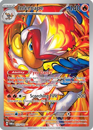 Infernape (173/167) [Scarlet & Violet: Twilight Masquerade]-1