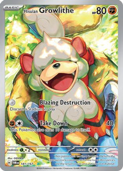Hisuian Growlithe (181/167) [Scarlet & Violet: Twilight Masquerade]-1