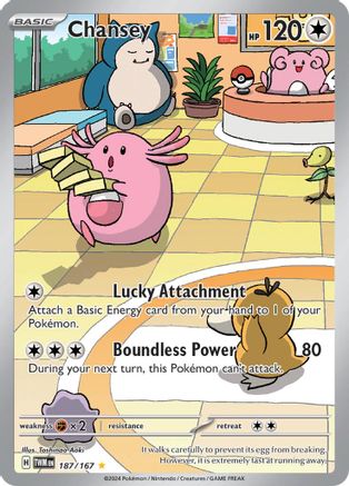 Chansey (187/167) [Scarlet & Violet: Twilight Masquerade]-1