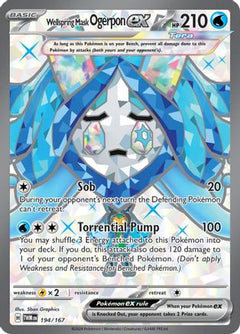 Wellspring Mask Ogerpon ex (194/167) [Scarlet & Violet: Twilight Masquerade]-1