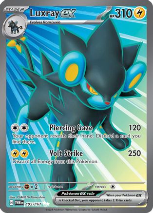 Luxray ex (195/167) [Scarlet & Violet: Twilight Masquerade]-1