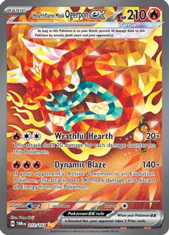 Hearthflame Mask Ogerpon ex (212/167) [Scarlet & Violet: Twilight Masquerade]-1