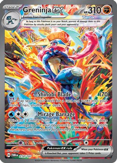 Greninja ex (214/167) [Scarlet & Violet: Twilight Masquerade]-1