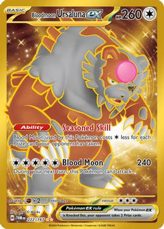 Bloodmoon Ursaluna ex (222/167) [Scarlet & Violet: Twilight Masquerade]-1