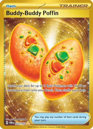 Buddy-Buddy Poffin (223/167) [Scarlet & Violet: Twilight Masquerade]-1