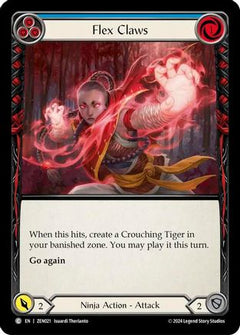 Flex Claws (Blue) [ZEN021] (Part the Mistveil Zen Blitz Deck)-1