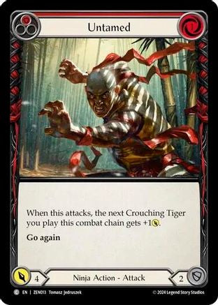 Untamed (Red) [ZEN013] (Part the Mistveil Zen Blitz Deck)-1