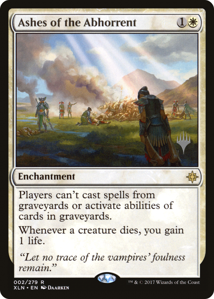 Ashes of the Abhorrent (Promo Pack) [Ixalan Promos]-1