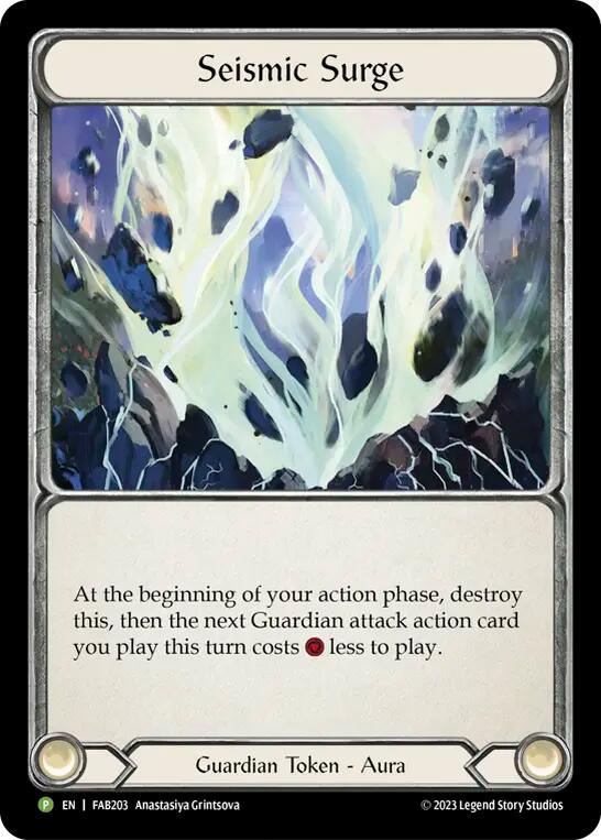 Seismic Surge (Cold Foil) [FAB203] (Promo)  Cold Foil-1