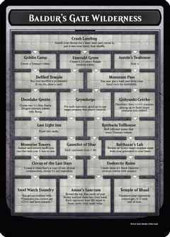 Baldur's Gate Wilderness (OVER-) - Oversize Cards-1