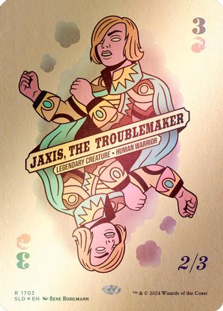 Jaxis, the Troublemaker (Rainbow Foil) [Secret Lair Drop Series]-1