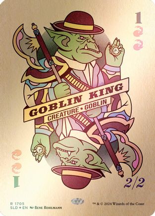 Goblin King (1705) (Rainbow Foil) [Secret Lair Drop Series]-1